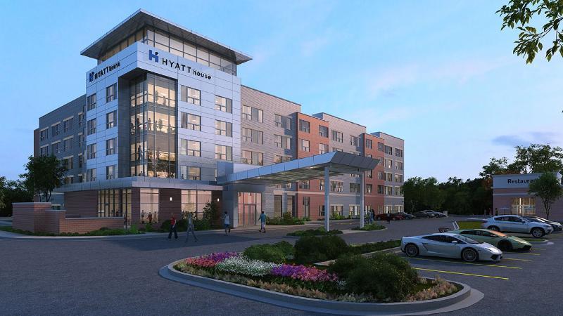 Hyatt House Oak Brook Hotell Eksteriør bilde