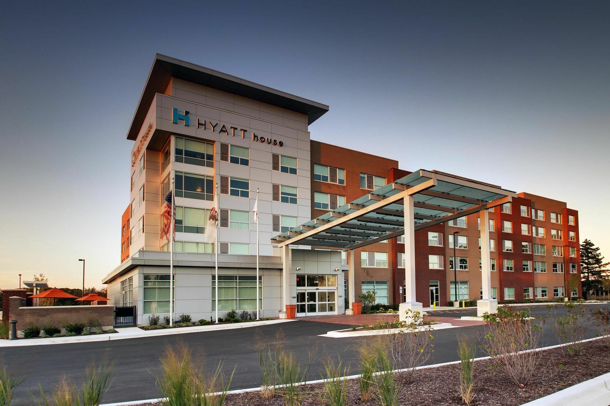Hyatt House Oak Brook Hotell Eksteriør bilde